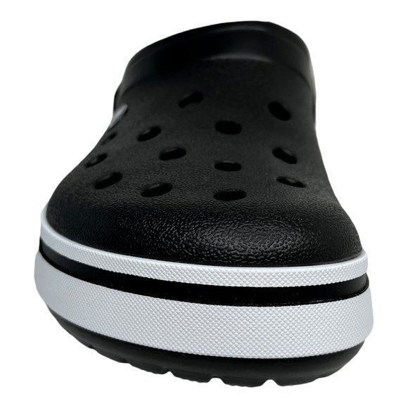 Crocs Crocband Mens Clog Size 8 Black Slip on Water Friendly Comfortable Sandals - Picture 14 of 15